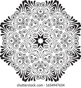 Mandala Vector Art Pattern Design 