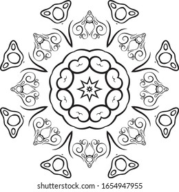 Mandala Vector Art Pattern Design 