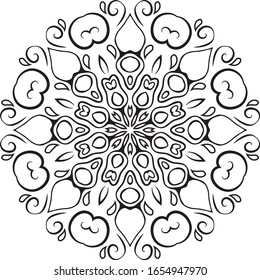 Mandala Vector Art Pattern Design 