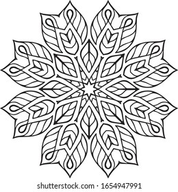 Mandala Vector Art Pattern Design 