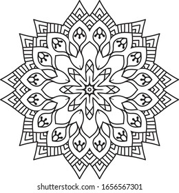 Mandala Vector Art Pattern Design