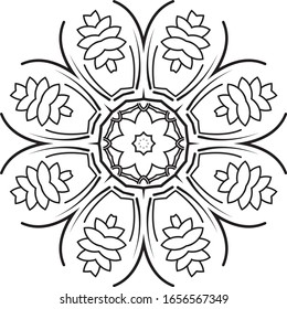 Mandala Vector Art Pattern Design