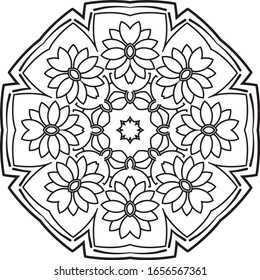 Mandala Vector Art Pattern Design