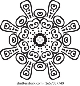 Mandala Vector Art Pattern Design 
