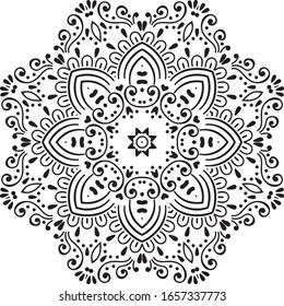 Mandala Vector Art Pattern Design 