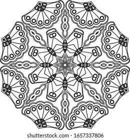 Mandala Vector Art Pattern Design 