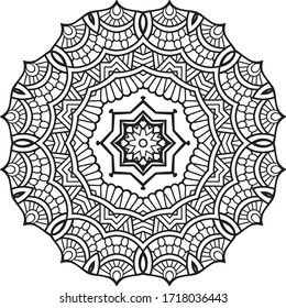 Mandala Vector Art Pattern Design 