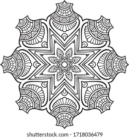 Mandala Vector Art Pattern Design 