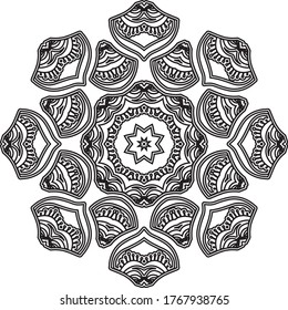 Mandala Vector Art Pattern Design