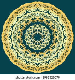 mandala. Vector background. Card or invitation. Vintage decorative elements.