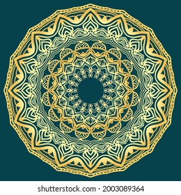 mandala. Vector background. Card or invitation. Vintage decorative elements.