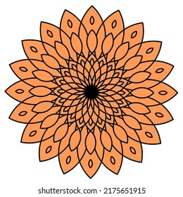 mandala vector can use for background and ornament decoration