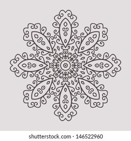 Mandala - Vector Circle Ornament, Design Element