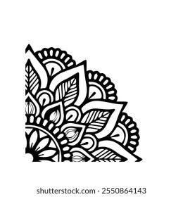 
Mandala vector for Coloring Book and Oriental Mandala vector, Mandala Coloring book line art vector illustration, abstract mandala  Hand drawn doodle mandalas coloring book.