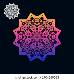 Mandala vector , creative design vector template