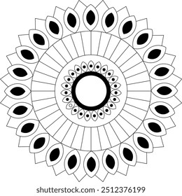 Mandala vector design, mandala design, vector design 
