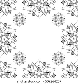 Mandala vector design.