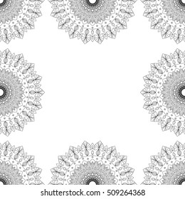 Mandala vector design.
