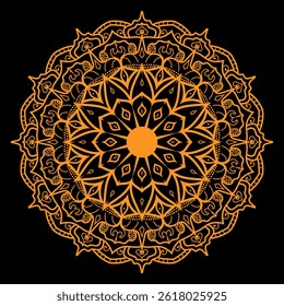 Mandala Vektordesign Kunstgrafik