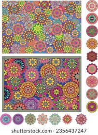 Mandala Vector Design Art Patarn