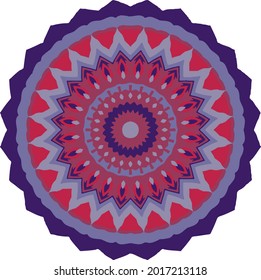 Diseño de vectores de Mandala Art V19