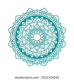 mandala vector design. Mandala black, white and green design. coloring book artistic image of mandala and art for tattoo design, 