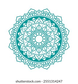 design de vetor mandala. Mandala preto, branco e verde design. colorir imagem artística do livro de mandala e arte para design de tatuagem, 