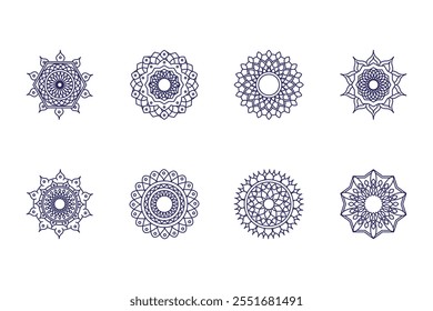 mandala vector design for coloring book, relaxing and easy mandala art for tattoo design, Vector hand drawn doodle mandala art. Ethnic mandala with tribal ornament.