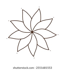 mandala vector design for coloring book, relaxing and easy mandala art for tattoo design, Vector hand drawn doodle mandala art. Ethnic mandala with tribal ornament.