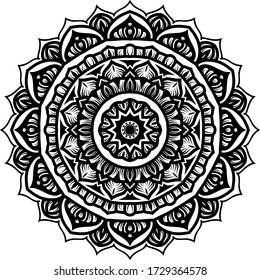 mandala vector design element round ornament decoration 