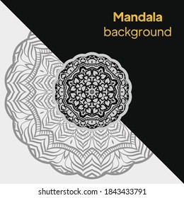 Mandala Vector Design Elements. Round ornament decoration. Vector