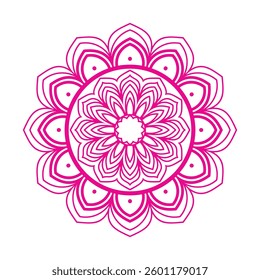 Mandala vector design Illustration Art