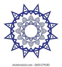 Mandala vector design Illustration Art