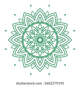 Mandala vector design Illustration Art
