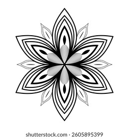 Mandala vector design Illustration Art