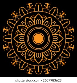 Mandala vector design Illustration Art