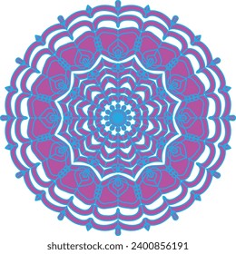 Mandala vector design for jewelry pattern, and background.