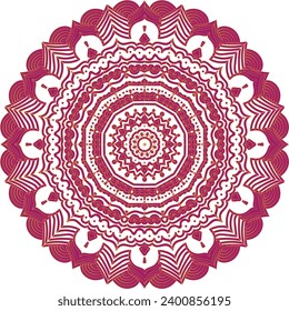 Mandala vector design for jewelry pattern, and background.