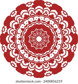 Mandala vector design for jewelry pattern, and background.