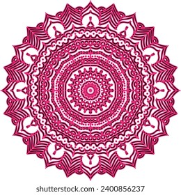 Mandala vector design for jewelry pattern, and background.