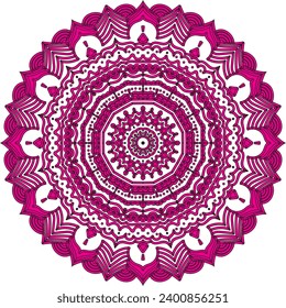 Mandala vector design for jewelry pattern, and background.