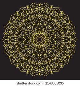 Mandala vector design template art