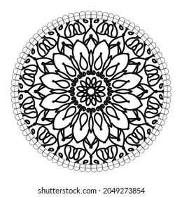 Mandala vector element round ornament decoration
