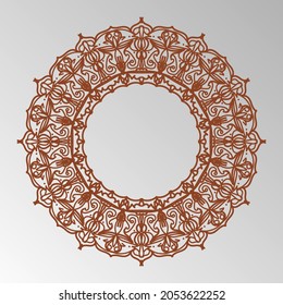 Mandala vector element round ornament decoration