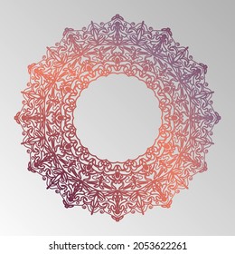 Mandala vector element round ornament decoration