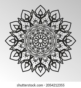 Mandala vector element round ornament decoration