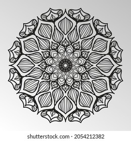 Mandala vector element round ornament decoration