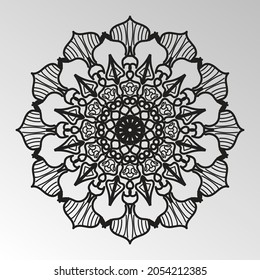 Mandala vector element round ornament decoration