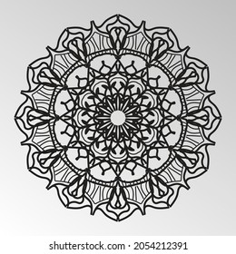 Mandala-Vektorelement-Rundverzierung