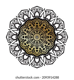 Mandala vector element round ornament decoration